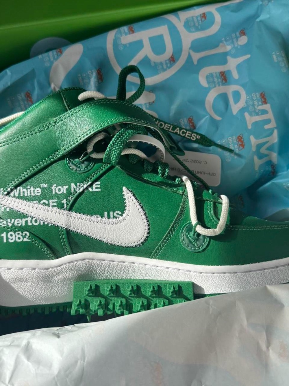 Nike x Off-White Air Force 1 Mid SP Leather men’s sneakers